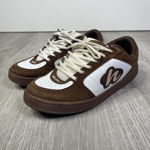 Vintage Holiday Rambo Brown Skateboard Shoes Y2K Mens Size 9 EUC Adio A